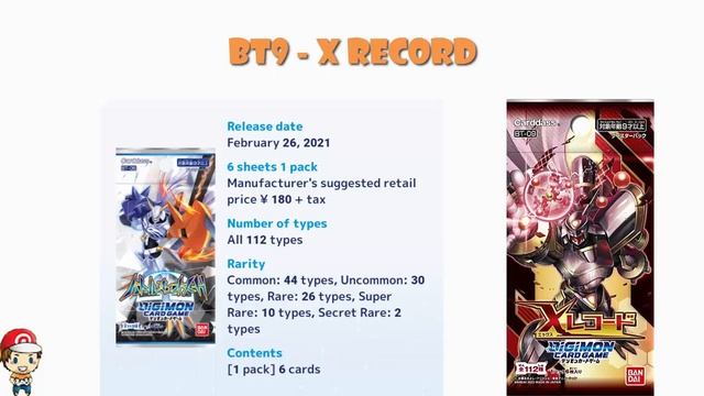 New Digimon TCG Set Revealed! BT9: X Record! (BIG Digimon TCG News) смотреть онлайн