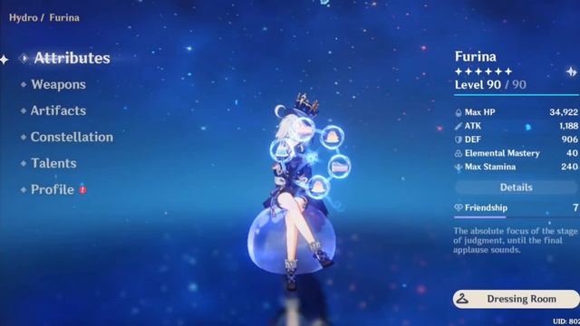 My Furina build #genshinimpact смотреть онлайн