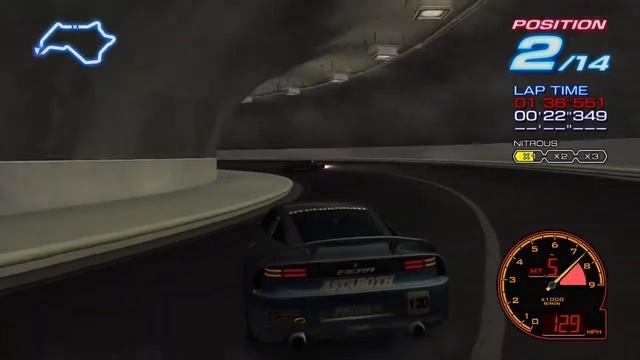 Ridge Racer 6 Advanced Route #2 First Try Gameplay(Career Walkthrough) смотреть онлайн