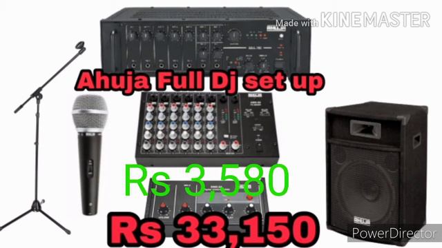 Ahuja Full Dj Setup Ahuja Ssa 350 Dp - Ahuja Srx 220W Box Rs 33,150 смотреть онлайн