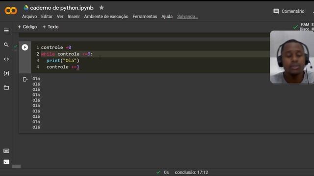 Por que Utilizar o comando while no python смотреть онлайн