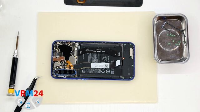 How to disassemble ? Xiaomi Redmi Note 8T (M1908C3XG) Take apart Tutorial смотреть онлайн