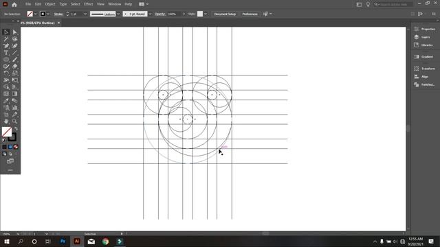 How To Design Any Logo Using The Grid Method | Adobe Illustrator Tutorials смотреть онлайн
