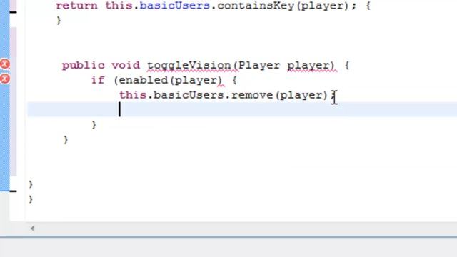 Simple Java Plugin Programming Tutorial - Episode 6 - toggleVision. смотреть онлайн