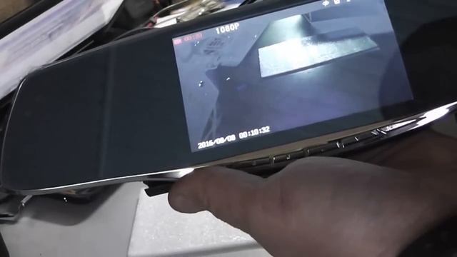 Лучший бюджетный регистратор ( ЗЕРКАЛО ) с камерой заднего вида. смотреть онлайн
