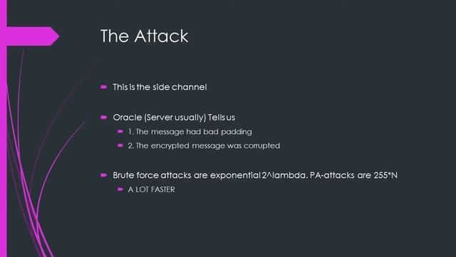 Explanation of Padding Oracle Attacks смотреть онлайн