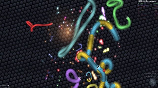 КАК СТАТЬ САМЫМ БОЛЬШИМ В SLITHER IO - МЕСТО В ТОПЕ