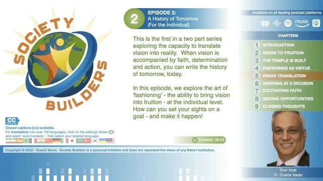 Episode 02: A History of Tomorrow (for the individual) смотреть онлайн