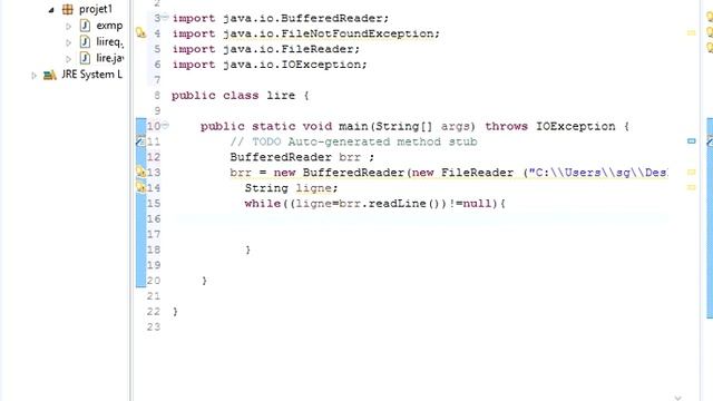lire document .txt dans eclipse avec java смотреть онлайн