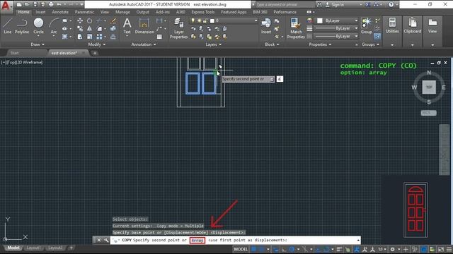 AutoCAD 2D Basics – Tutorial to draw a simple floor plan (Fast and effective!) PART 5 - Elevation смотреть онлайн