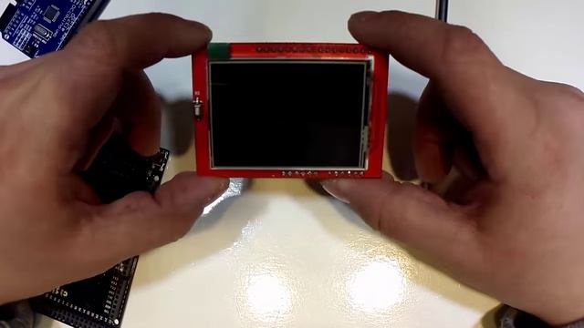 Arduino Mega 2560 + 2.4" TFT LCD SHIELD смотреть онлайн