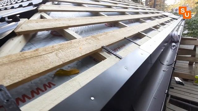 Кровельные работы в 94й день стройки в Мытищах смотреть онлайн