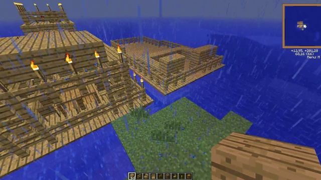 майнкрафт плавающий корабль смотреть онлайн