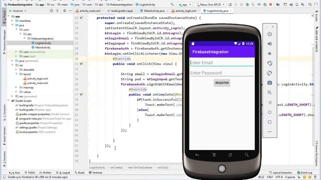 Firebase login android studio|Firebase androidstudio authentication|firebase loginandroidstudio jav смотреть онлайн