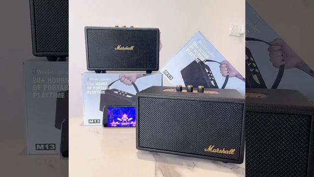Loa Bluetooth Marshall M13 về hàng sẵn kho SLL. #loa #loabluetooth #loamarshallM13 смотреть онлайн