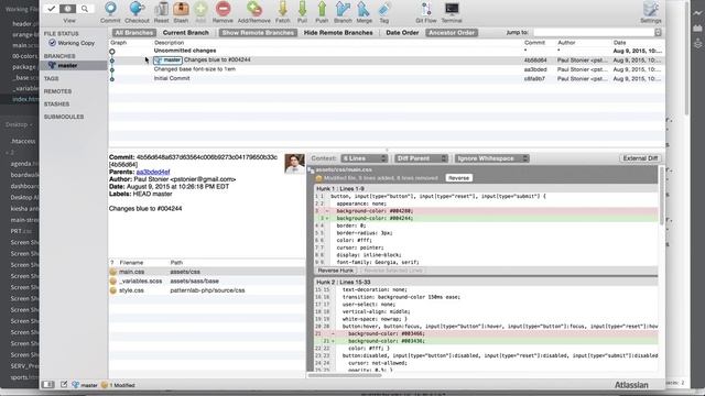 Demonstration of using Sourcetree for Git Repos with Bitbucket смотреть онлайн