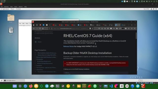 Installing MaXX Interactive Desktop on CentOS смотреть онлайн