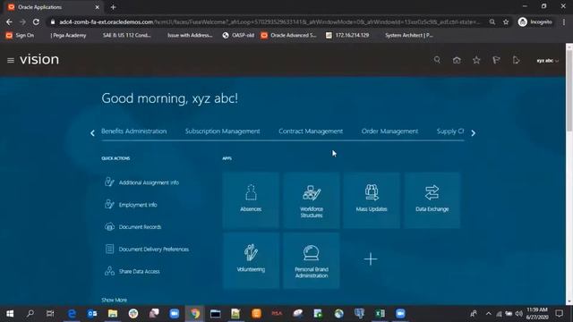 Creating User and assigning Roles to user in Oracle Fusion HCM. смотреть онлайн