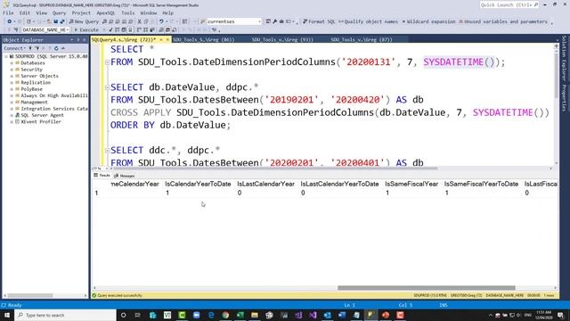 SDU Tools 129 Calculate Period Columns for a Date Dimension in SQL Server T SQL смотреть онлайн