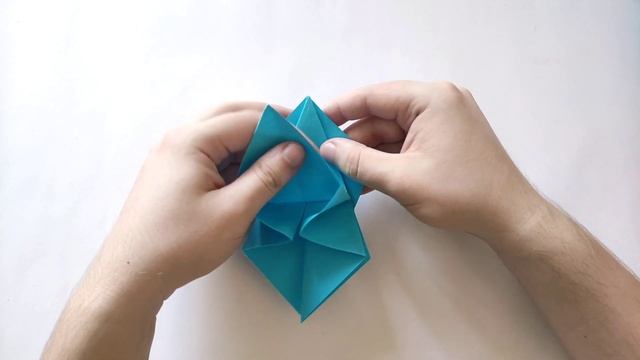 Origami FLOWER tutorial | How to make a paper flower смотреть онлайн