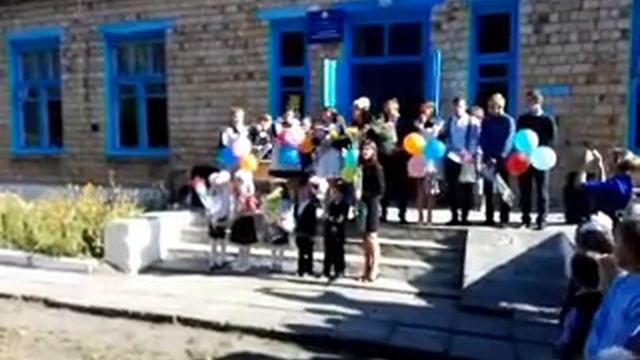 Наказ 11 класса. Стаховская средняя школа. 1 сентября 2017 г. смотреть онлайн