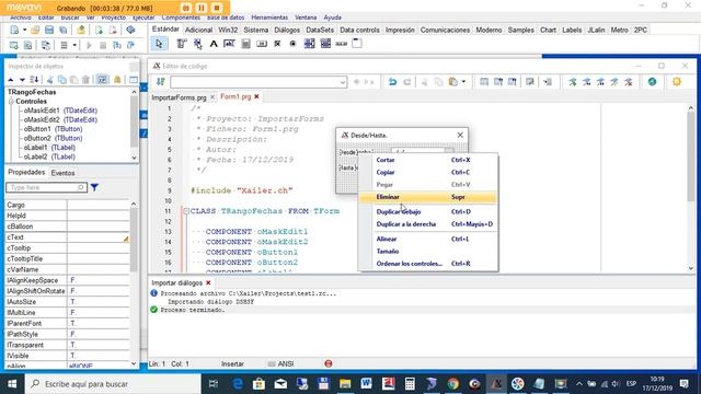 Xailer tutorial: Importación de diálogos смотреть онлайн