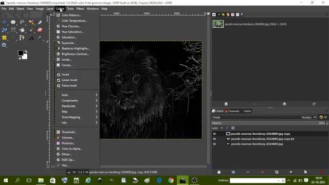 How to convert an image to pencil sketch using gimp смотреть онлайн