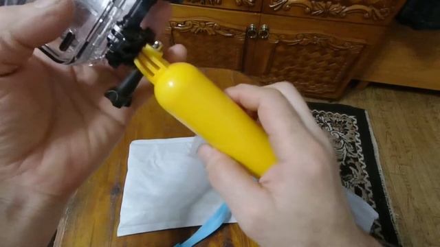 Ручка, держатель (поплавок) для съемки в воде. Экшн-камер. смотреть онлайн