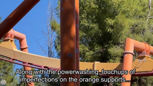 First GREEN Support DONE | Tatsu Repaint #2 | Six Flags Magic Mountain смотреть онлайн