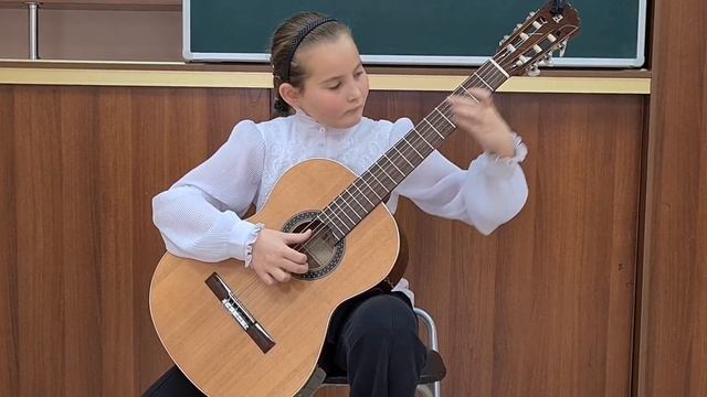 Кочеваткина Мария. 10лет. Аноним(XVIII век) "Ария с вариацией".Ю.Смирнов. Вальс"Адель". смотреть онлайн