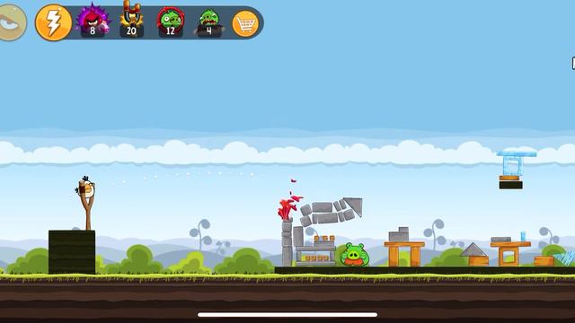 Angry Birds - Mighty Hoax - 4-3 walk through смотреть онлайн