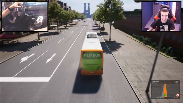 VIREI MOTORISTA de ÔNIBUS!!! - Fernbus Simulator смотреть онлайн