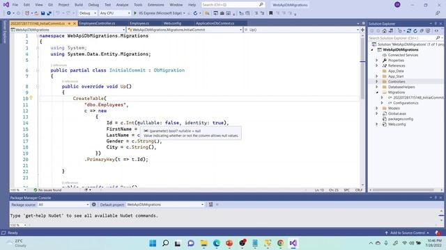Database Migrations using Entity Framework | ASP.NET Web API смотреть онлайн
