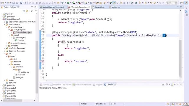 Java Spring with Hibernate смотреть онлайн