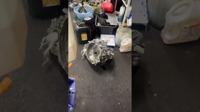 Замена коробки на контрактную, Вольво с AW55-50SN #автосервис #АКПП смотреть онлайн