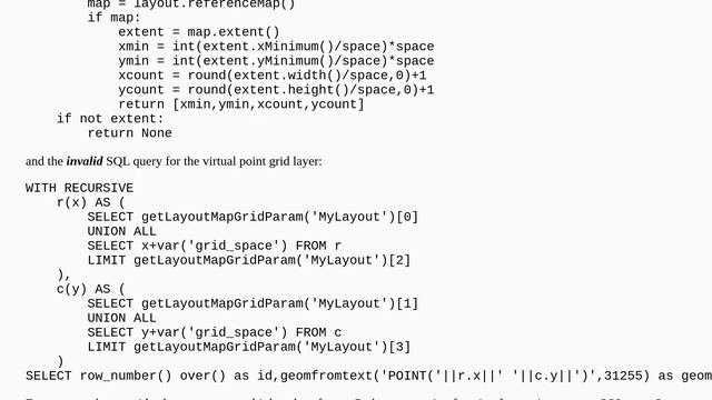 QGIS Python expression function - returning multiple values for use in a custom SQL query смотреть онлайн