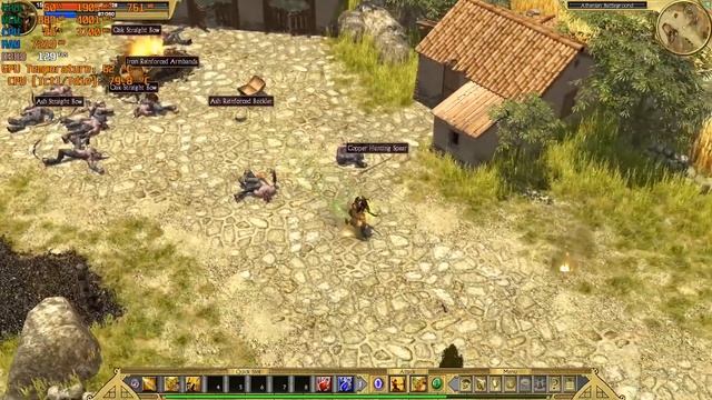 Titan Quest Anniversary Edition Gameplay, GTX 1650, Ryzen 5 3550H, High Settings, 1080p смотреть онлайн