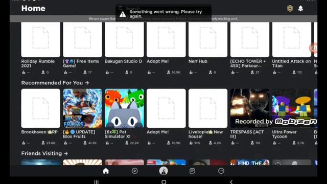 Theres something problem to roblox! смотреть онлайн