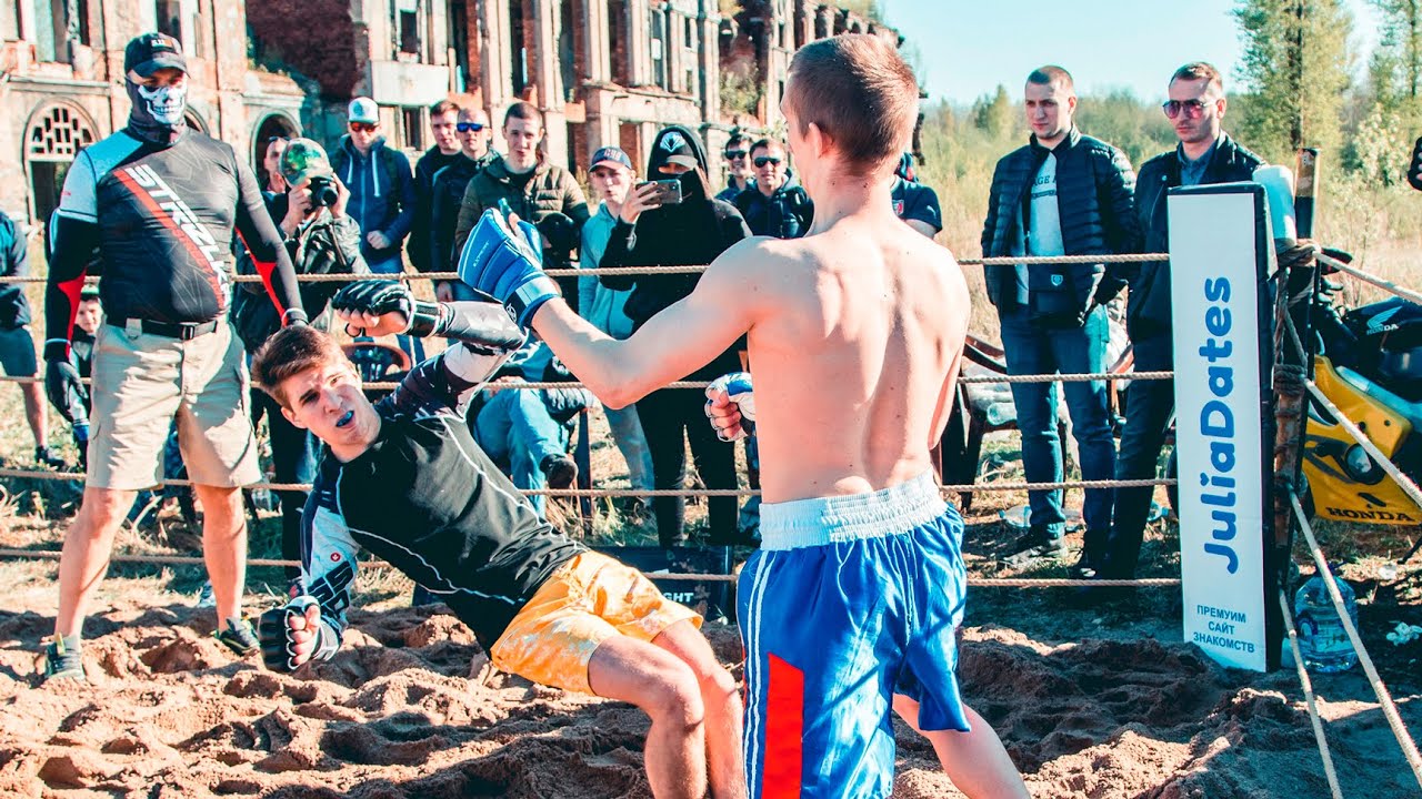 РЕСТАВРАТОР против Уличного бойца !! Быстрый Бой !! смотреть онлайн