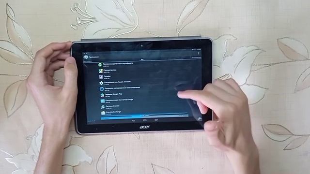 Как убрать/отключить Демо video на планшете Acer смотреть онлайн