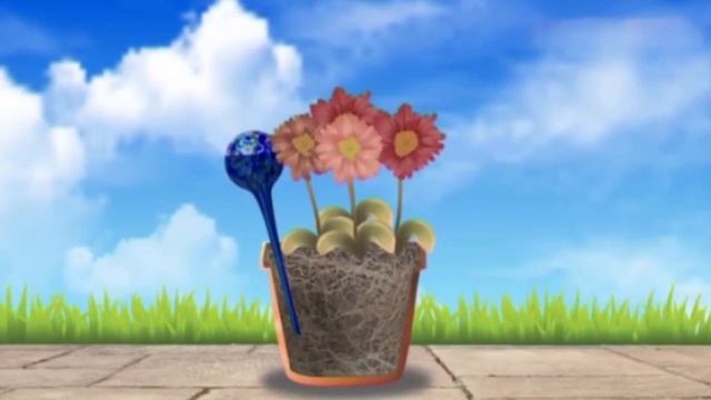 Aqua Globes plant watering tool смотреть онлайн