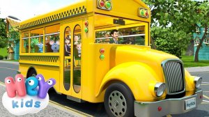 Las Ruedas del Autobús Canciones infantiles en Español - HeyKids