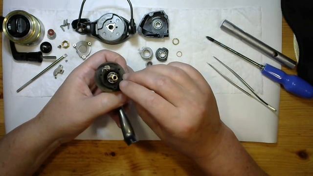 Катушка Nautilus Butler 2500 - ТО+апгрейд своими руками. смотреть онлайн