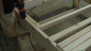 Шезлонг из дерева своими руками