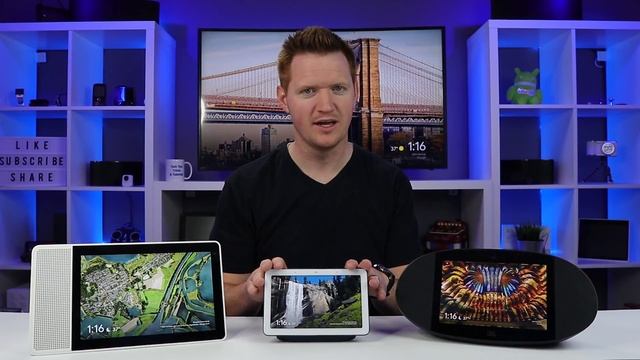 Google Home Hub Vs Lenovo Smart Display Vs JBL Link View