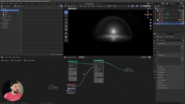 Blender 3.0 Tutorial Clone Lights | Geometry Nodes Update смотреть онлайн