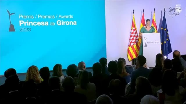 Princesa de Asturias y de Girona en los Premios Fundación Princesa de Girona 2023 смотреть онлайн
