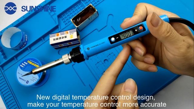 SL-936D Digital heating soldering iron смотреть онлайн