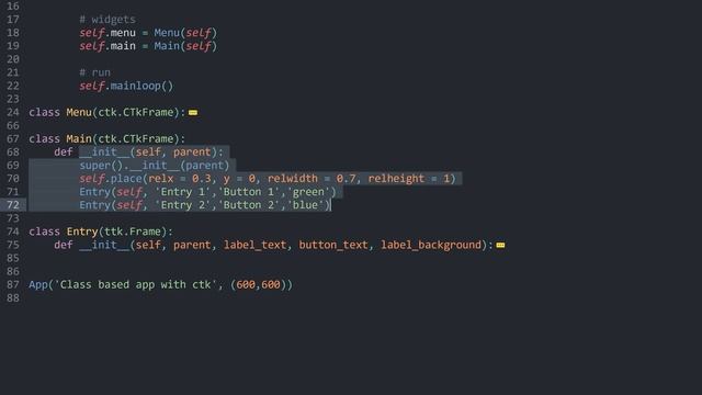 Converting a complex tkinter app to use customtkinter смотреть онлайн