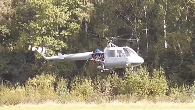 Тестовый полет 4х местного вертолета Колибри смотреть онлайн